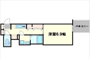 プレミアムコート谷町４丁目の物件間取画像